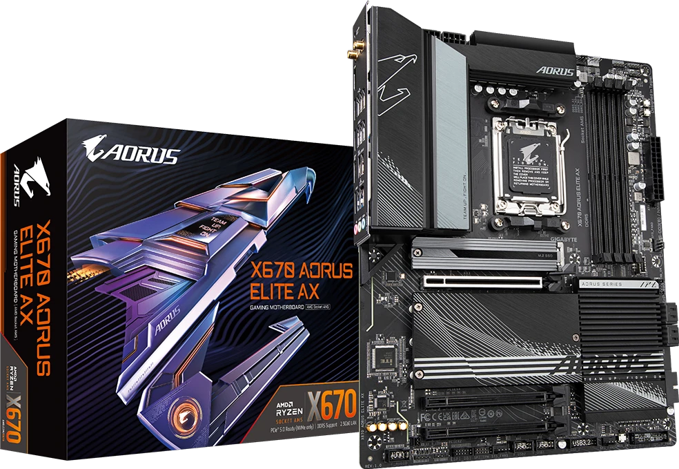 Gigabyte X670 AORUS ELITE AX (Rev. 1.0/1.2)